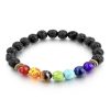 7 Chakra with Lava Beads